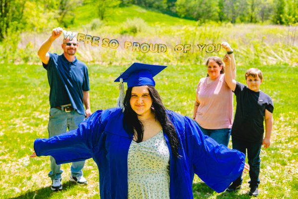 Graduation example
