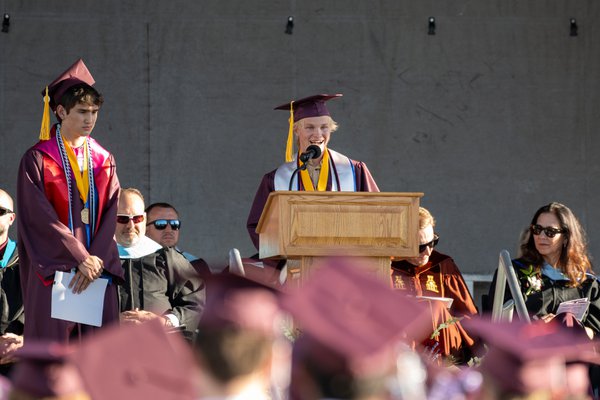 Graduation example