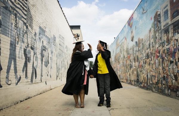 Graduation example