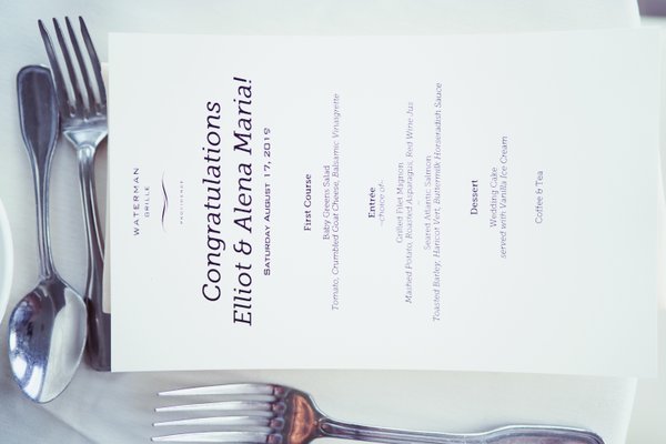 Wedding example