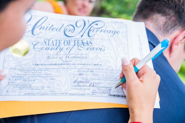 Wedding example