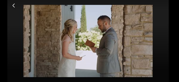 Wedding example