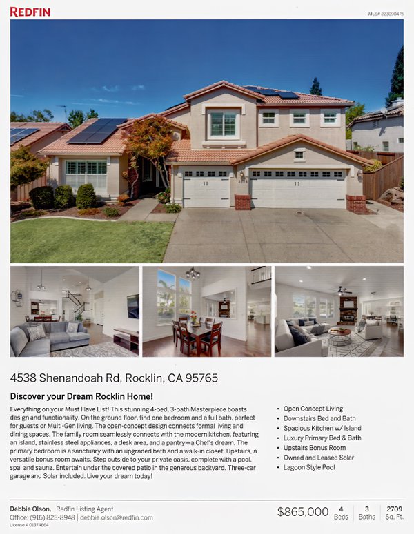 Real Estate example